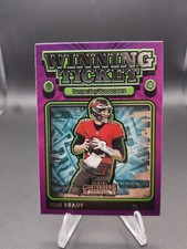 Tom Brady 2021-22 Panini Contenders  Winning Ticket Insert PURPLE Wt-TBR.  A162