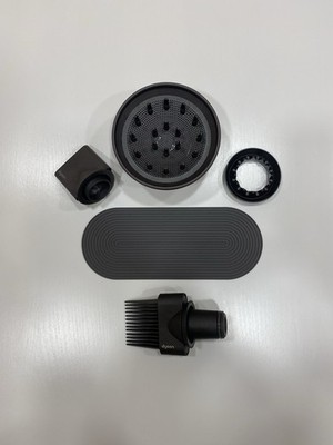 Original Dyson Supersonic Haartrockner Aufsatz Werkzeug Set X 5 - in Grau