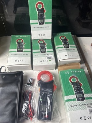 Tenmars YFE YF-8050 AC Digitale Stromzange Prüfgerät Restposten Konvolut 5 Stück