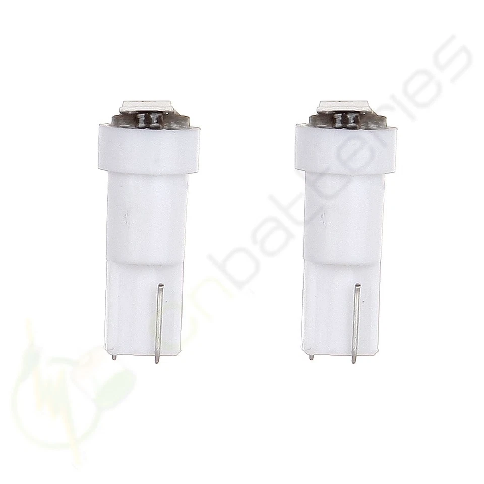 10X T5 70 73 74 Tablero Calibre 2SMD LED Cuña Lateral Bombilla Blanca Para Toyota Foto 3 de 4