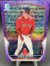 2023 Bowman Chrome Roman Anthony Purple Shimmer Refractor #BCP-220 /250 Red Sox