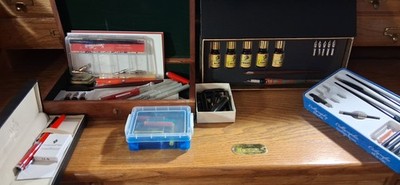 Vintage Calligraphy Pens Tips Mixed Lot Ink Dip Lettering Tool Set 