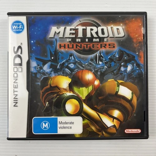 Metroid Prime Hunters Nintendo DS Video Game Complete With Manual Tested Working