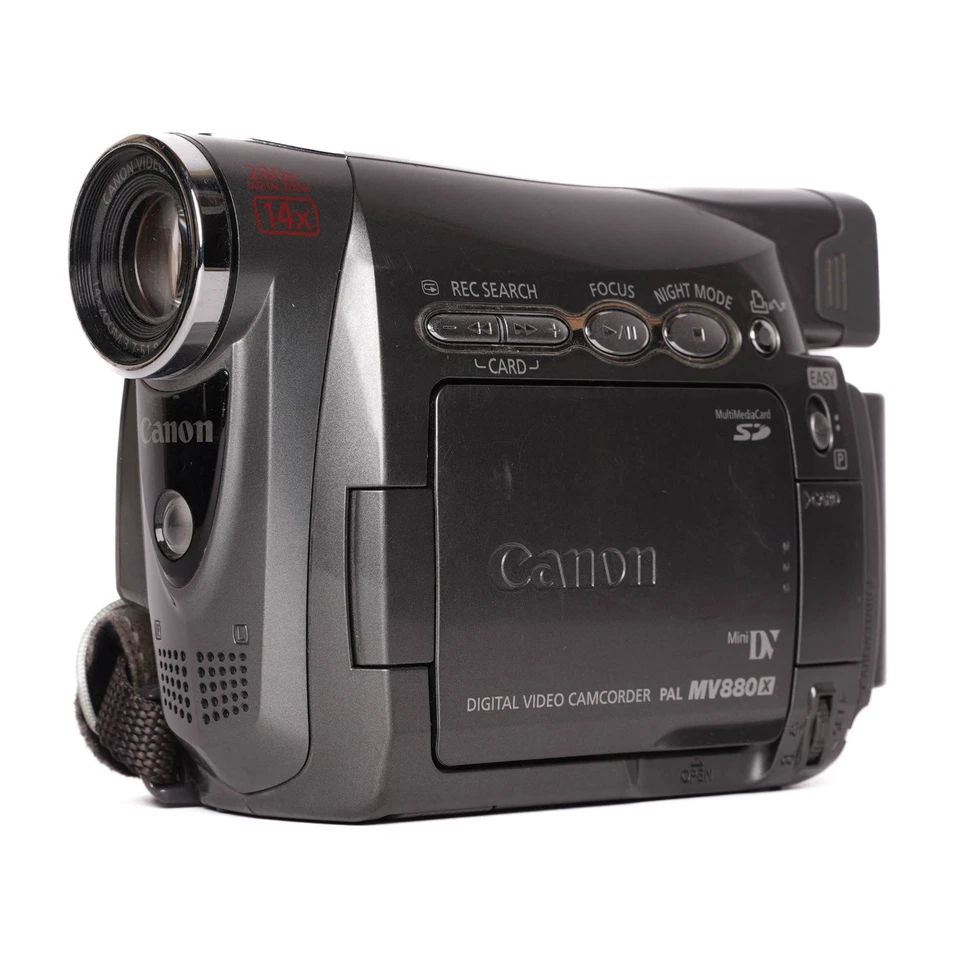 Canon MV880x MiniDV PAL Camcorder - Gray - FULLY FUNCTIONAL - Image 2 of 4