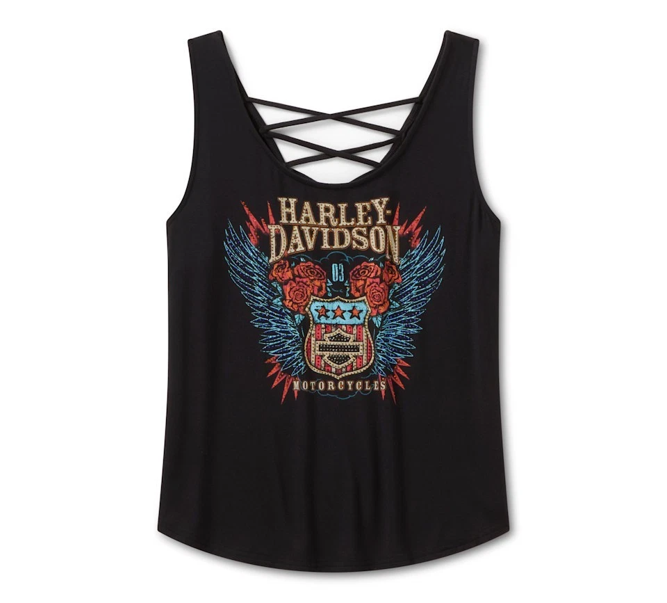 Harley-Davidson Lace Tank Tops for Women for sale | eBay