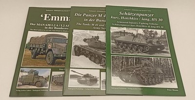 Tankograd Militarfahrzeug Spes. 5012/5018/5040 Set 3 st. EMMA/M41/Hotchkiss