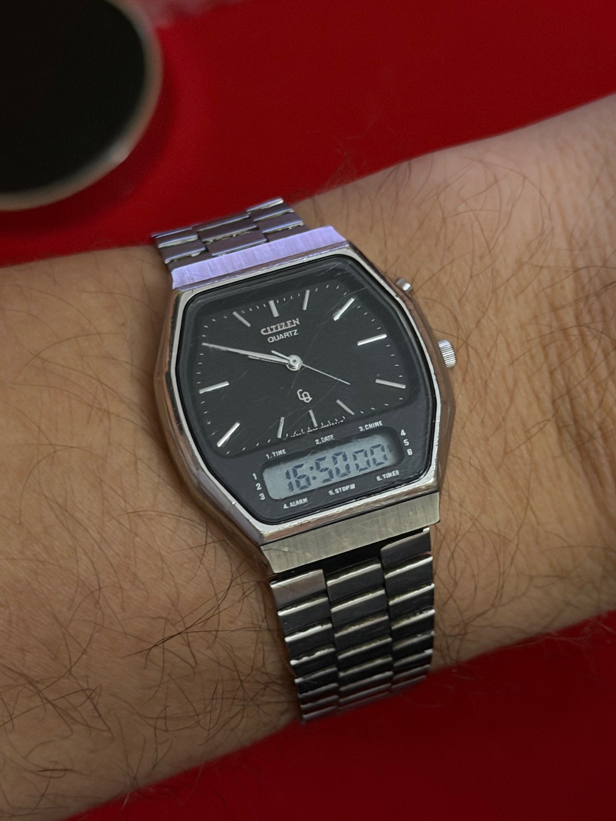 or Restore made Chronograph Japan Citizen Ana-Digi Watch Vintage For Men’s Parts - vintagewatches.pk