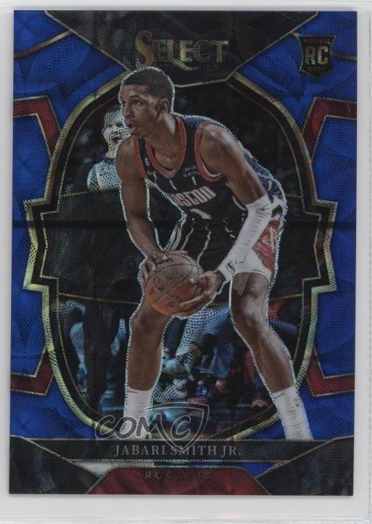 2022-23 Panini Select Concourse Blue Scope Prizm 97/249 Jabari Smith Jr #69 ku9
