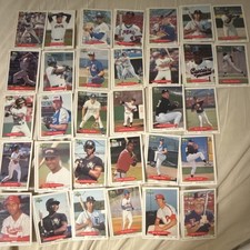 Upper Deck 1993 MLB Baseball 32 Cards Lot Schmidt Alexander Jordan Pose Phillies