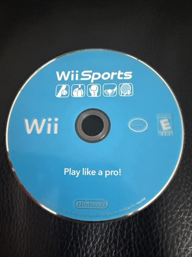 Wii Sports (Nintendo Wii, 2006) Disc Only Tested Working With Scratches