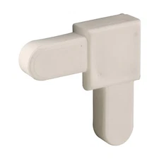 Prime-LINE Make-2-Fit PL 14336 1/4 x 5/8 in. White Plastic Mobile Home Screen...