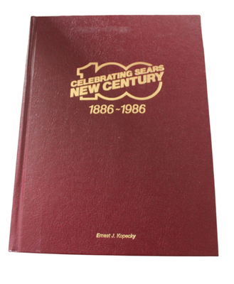 #ad Celebrating Sears New Century 1886 1986 Catalog 1986 Fall Winter Maroon $34.00