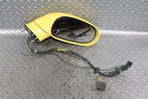 06-13 Corvette *SCUFFS* Yellow Passenger Right Power Door Mirror Light Sensitive