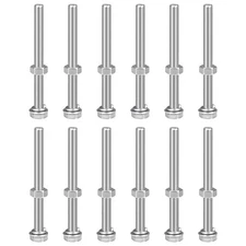 M8x90mm Hex Head Screws Bolts, Nuts & Washers Kits, 304 Stainless Steel 12 Sets