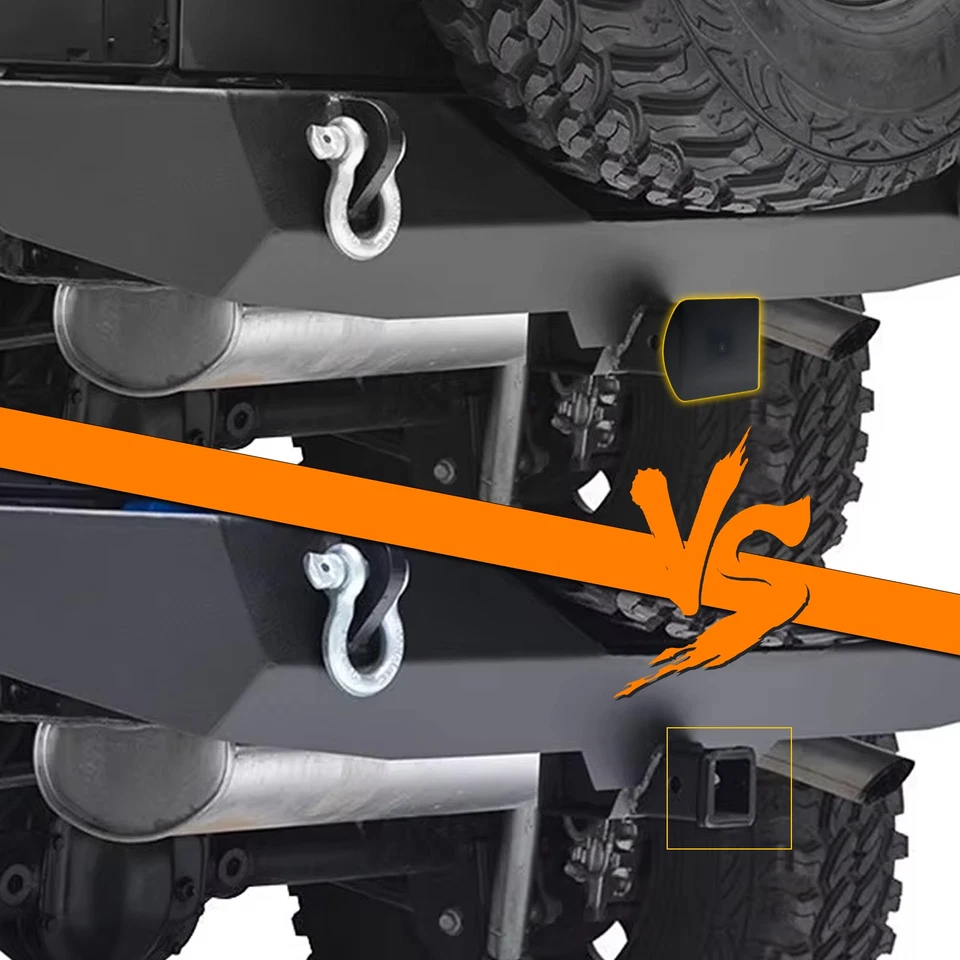 Trailer Hitch Black Cover For 2 Inch Receiver Styling 2" Blank Plastic Tube Tow. Foto 4 de 4