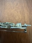 Vintage WWII US ARMY CAMPHOR GLASS Sweetheart Pin Brooch 1940's — photo 3