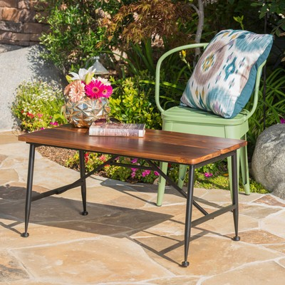 #ad Ocala Industrial Wood amp; Metal Coffee Table $151.99