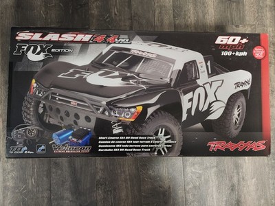Traxxas Slash 4X4 VXL FOX Edition 1:10 RTR Brushless Off-Road Truck 68086-4-FOX