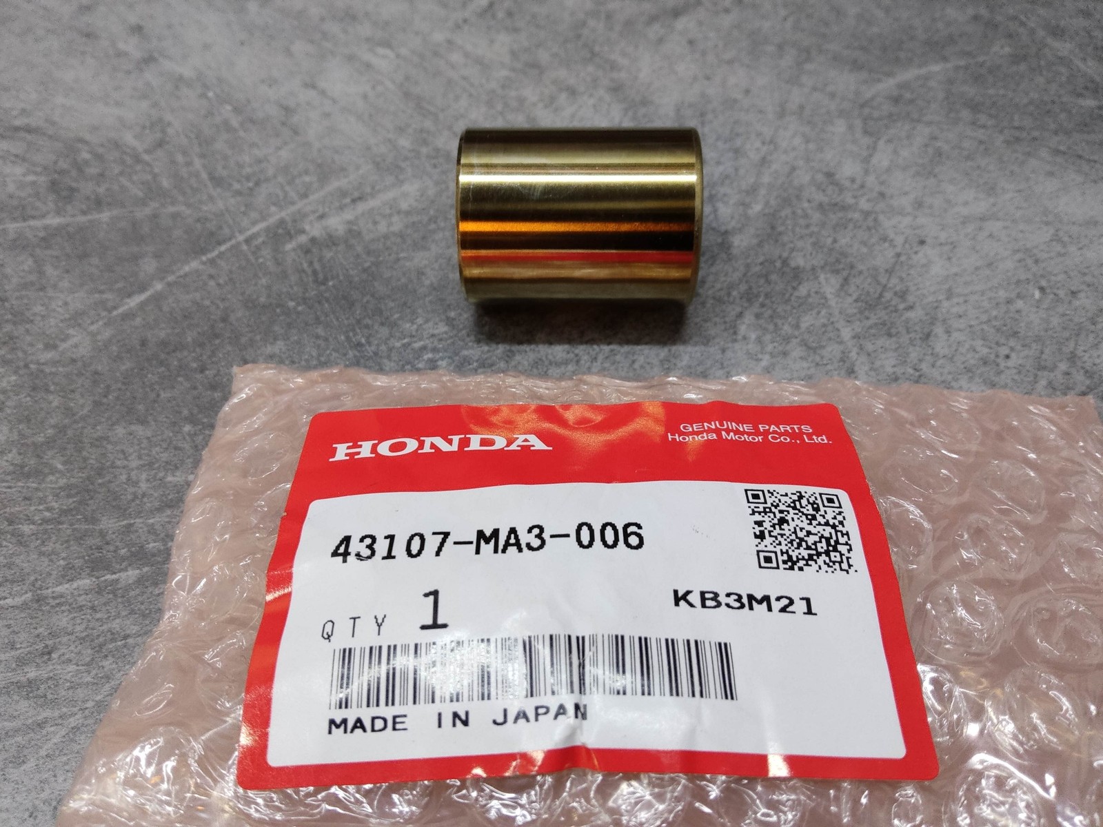Piston étrier frein AR D27x35 HONDA 43107-MA3-006 pour moto VFR750 et CBR1000