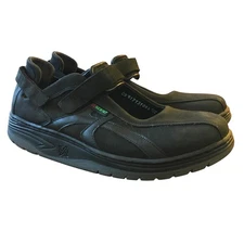 Sano by Mephisto Ilina Black Mary Jane Rolling Walking Shoe Womens 9.5 Leather