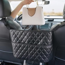 Car Purse Holder Between Seats, Large Capacity Purse Holder for Car, Storage ...