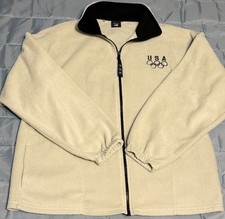 Vintage 2000s Team USA Olympics Jacket Fleece Size Large