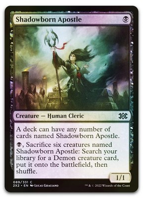 Shadowborn Apostle #89 (Foil) (NM) Double Masters 2022 2X2 Magic MTG