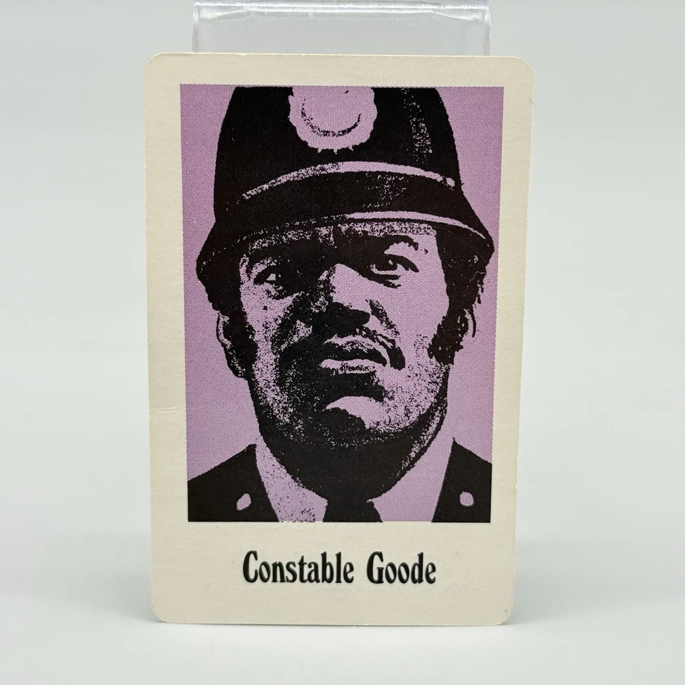 Whodunit 1985 Mystery Detective Board Game Replacement 6 Purple Detective Cards - Image 4 of 4