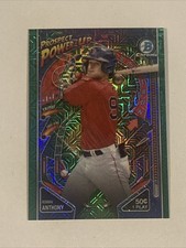 Roman Anthony 2024 Bowman Mega Box Green Refractor Chrome /99 Prospect Power-Up