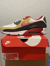 Nike Air Max 90 49ers Red Gold White Men’s Size 13 Limited Edition NIB