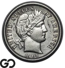 1904-S Barber Dime *Nice Better Date* Choice AU++/Unc Bids 650-900