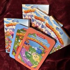McDonald Land Souvenir Tin - 2025 Adult Happy Meal - complete set New Unopened