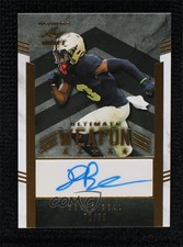2022 Leaf Ultimate Draft Weapon Gold 72/75 David Bell #UW-DB1 Auto rf2