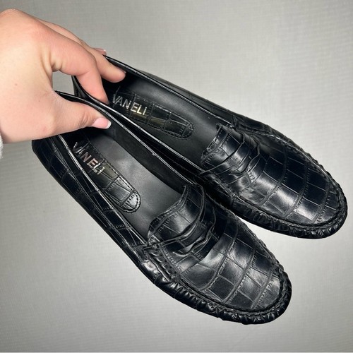 Vaneli Alika | schwarze Damen Slipper Halbschuhe 9,5 Schuh - Bild 1 von 8