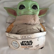 Baby Yota. Mattel Star Wars The Mandalorian Grogu Plush Toy Disney Franchise