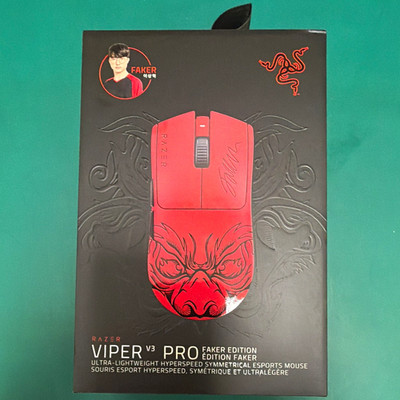 Razer Viper V3 Pro Faker Edition Wireless Optical Gaming Mouse Red/Black