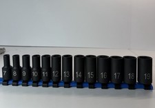 Matco Tools Sbipm136v 13 Piece 38 Drive Metric 6 Point Mid Length Socket Set