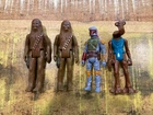 New ListingSet Of 4, Vintage Star Wars Original Action Figure Hong Kong COO Kenner 77-79