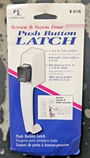 Prime-Line White Lockable Screen door New installation Handleset