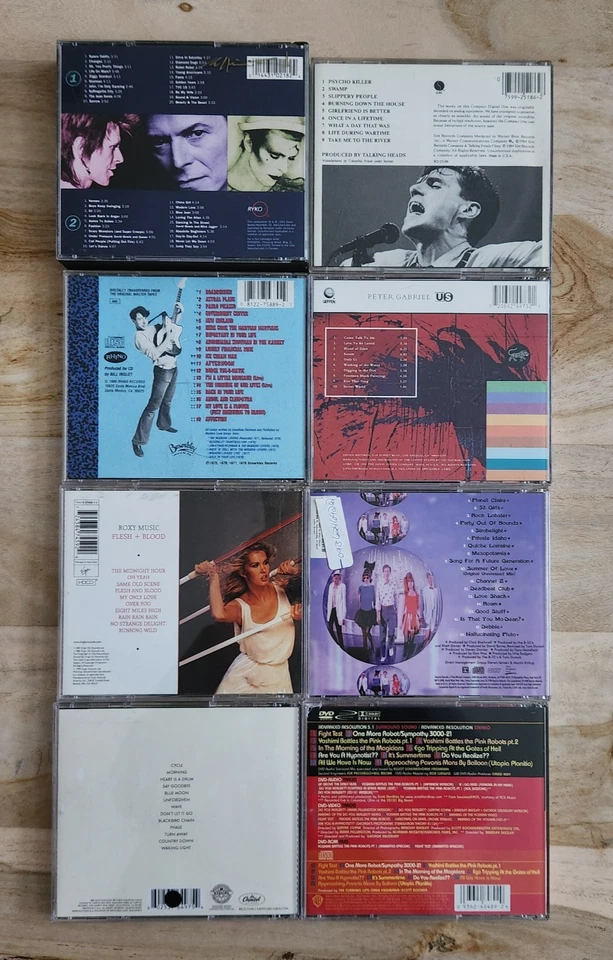 New Wave Glam Alternative Art Rock CD Collection LOT (x8) - Image 3 of 4