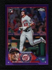 2023 Topps Chrome Purple Refractor 27/250 Alex Call #187 r0j