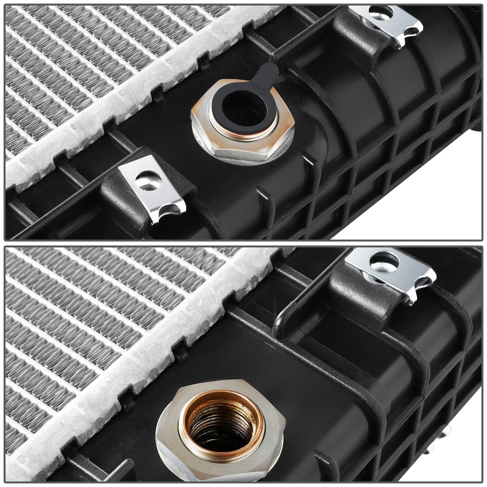 Radiador de núcleo de aluminio Fit 08-19 114SD Coronado Western Star 4900EX 4900FA de 2 filas Foto 3 de 4