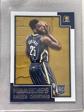 2015-16 Panini NBA Hoops Rakeem Christmas Indiana Pacers No. 298 Rookie Card