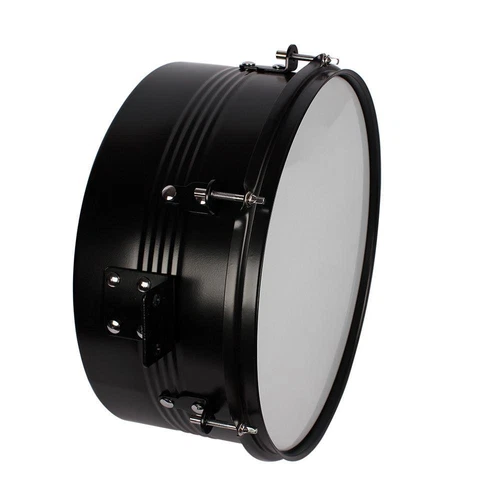 Glarry Percussion 13" 14" Timbales Drum Set with Stand and Cowbell Black Kit US - Picture 7 of 9