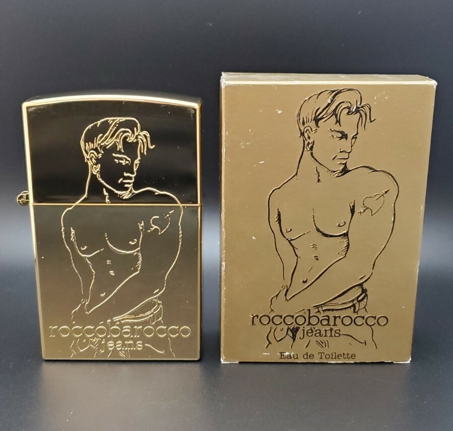 RoccoBarocco GOLD JEANS for MEN Eau de Toilette EDT Spray 2.54/2.5