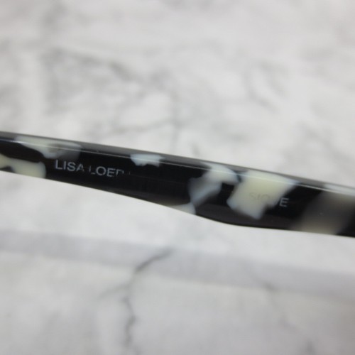 Lisa Loeb Super Buzz 175 Eyeglasses Licorice Twist Black Frames 51-17-135 - Picture 11 of 12