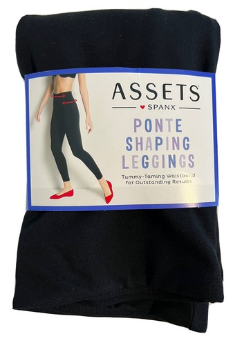 assets by spanx women's ponte shaping leggings