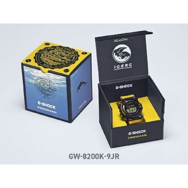 CASIO G-SHOCK FROGMAN ICERC 2023 GW-8200K-9JR YELLOW/BLACK CASIO G-SHOCK FROGMAN ICERC 2023 GW-8200K-9JR YELLOW/BLACK