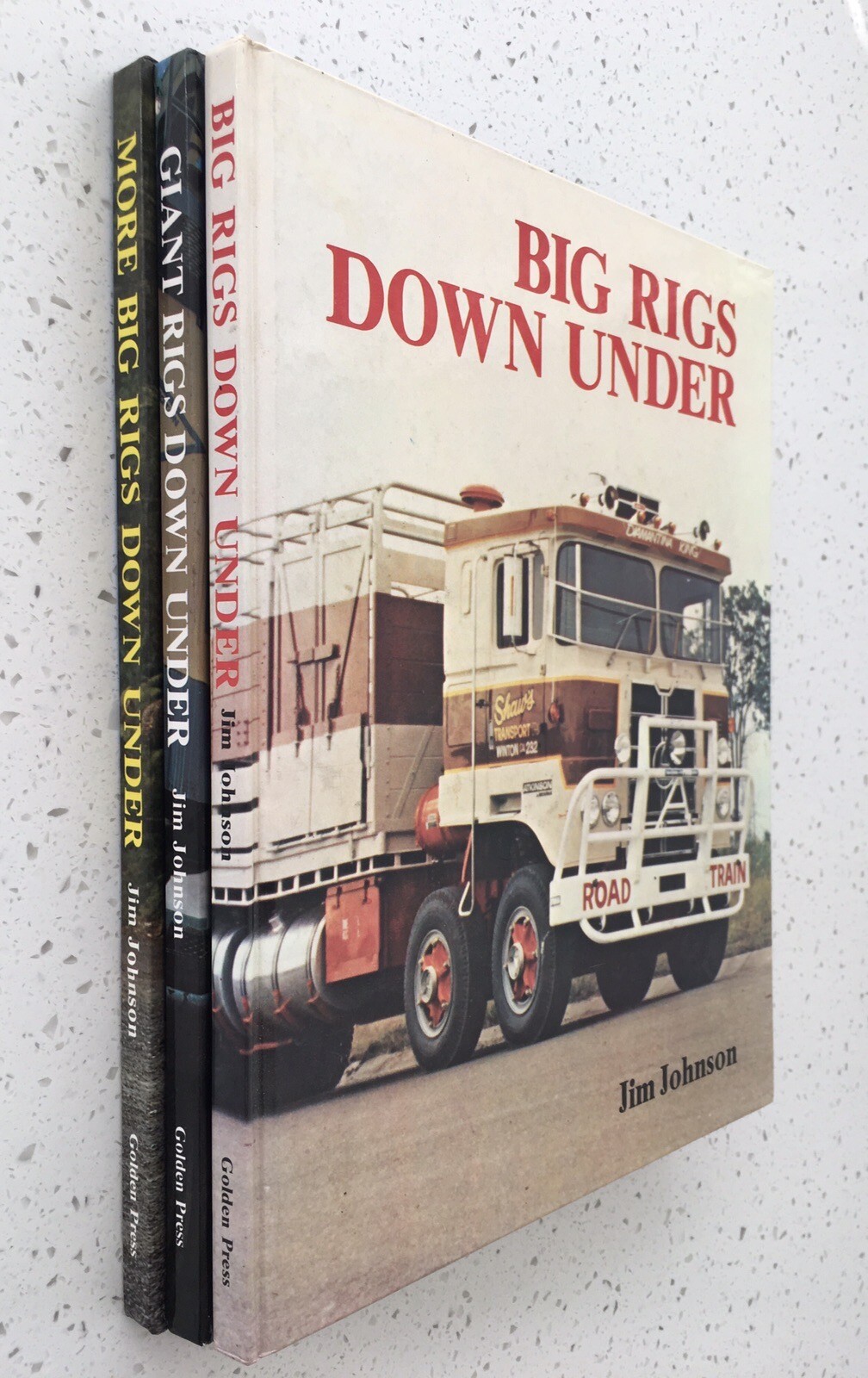 3 x HC Books BIG RIGS DOWN UNDER + MORE + GIANT Jim Johnson Mack Kenworth Trucks eBay