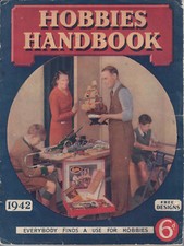 Hobbies Handbook 1942 vg condition colour & b&w illos lots of item complete